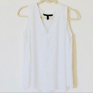 WHBM White Shell Top